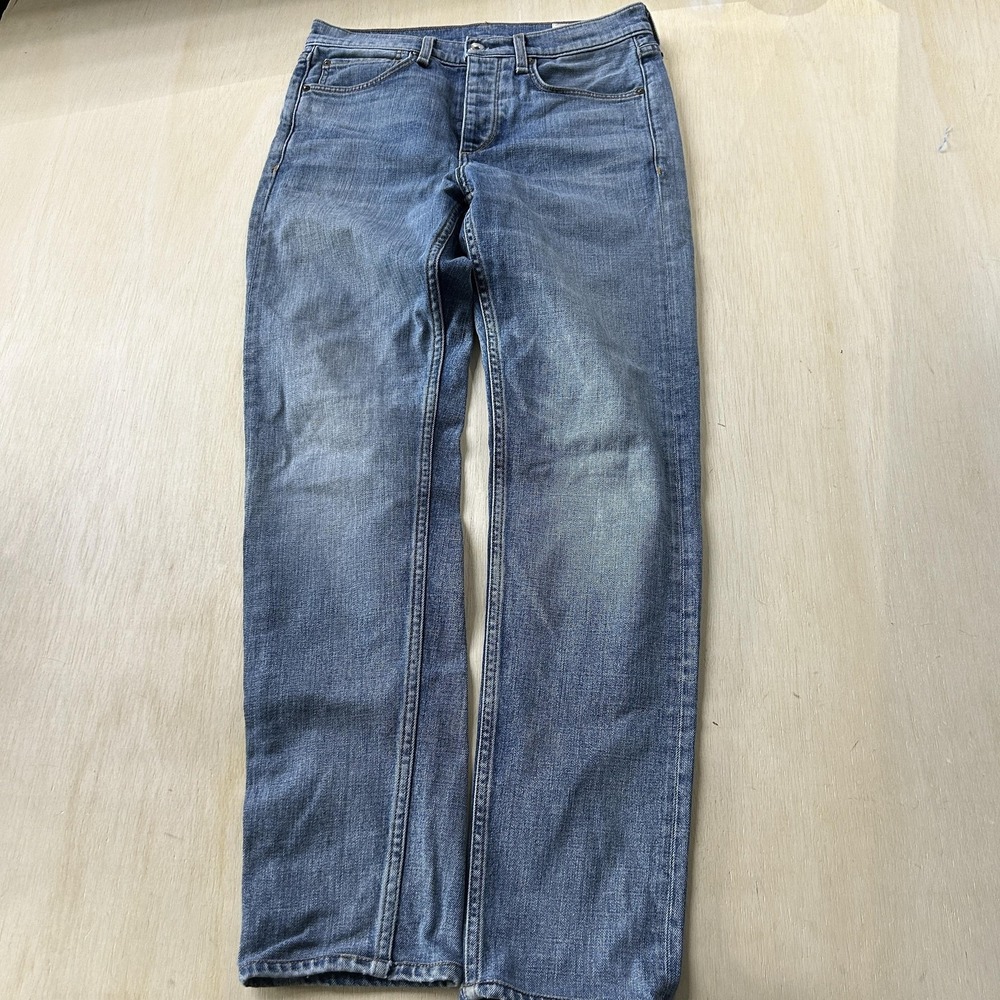 Rag & Bone Fit 2 Jeans Mens 30x30 Medium Wash Blue Denim Slim Straight Pants